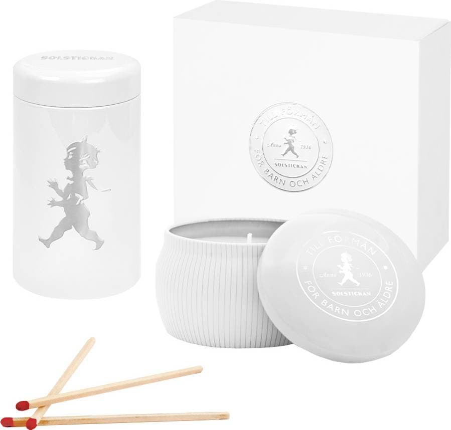 Solstickan 592067-01 White Doftljus