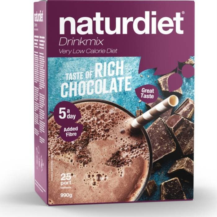 Naturdiet Drinkmix VLCD Rich Chocolate 990g 25 st
