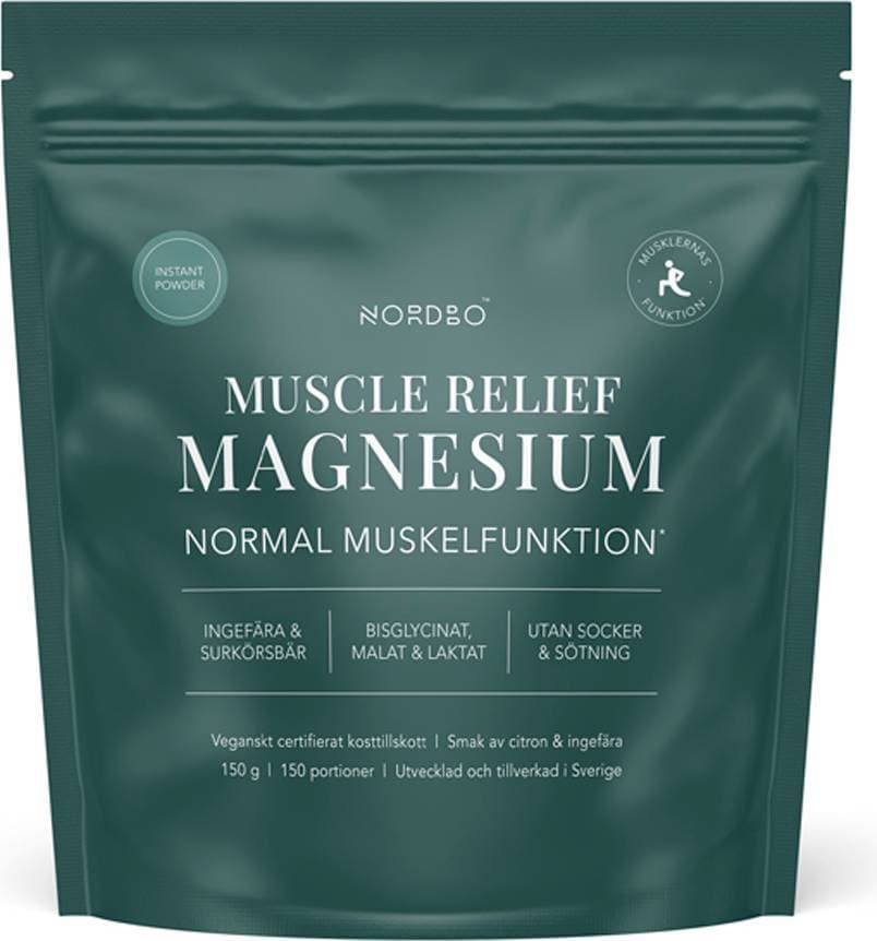 Nordbo Muscle Relief Instant Magnesium pulver
