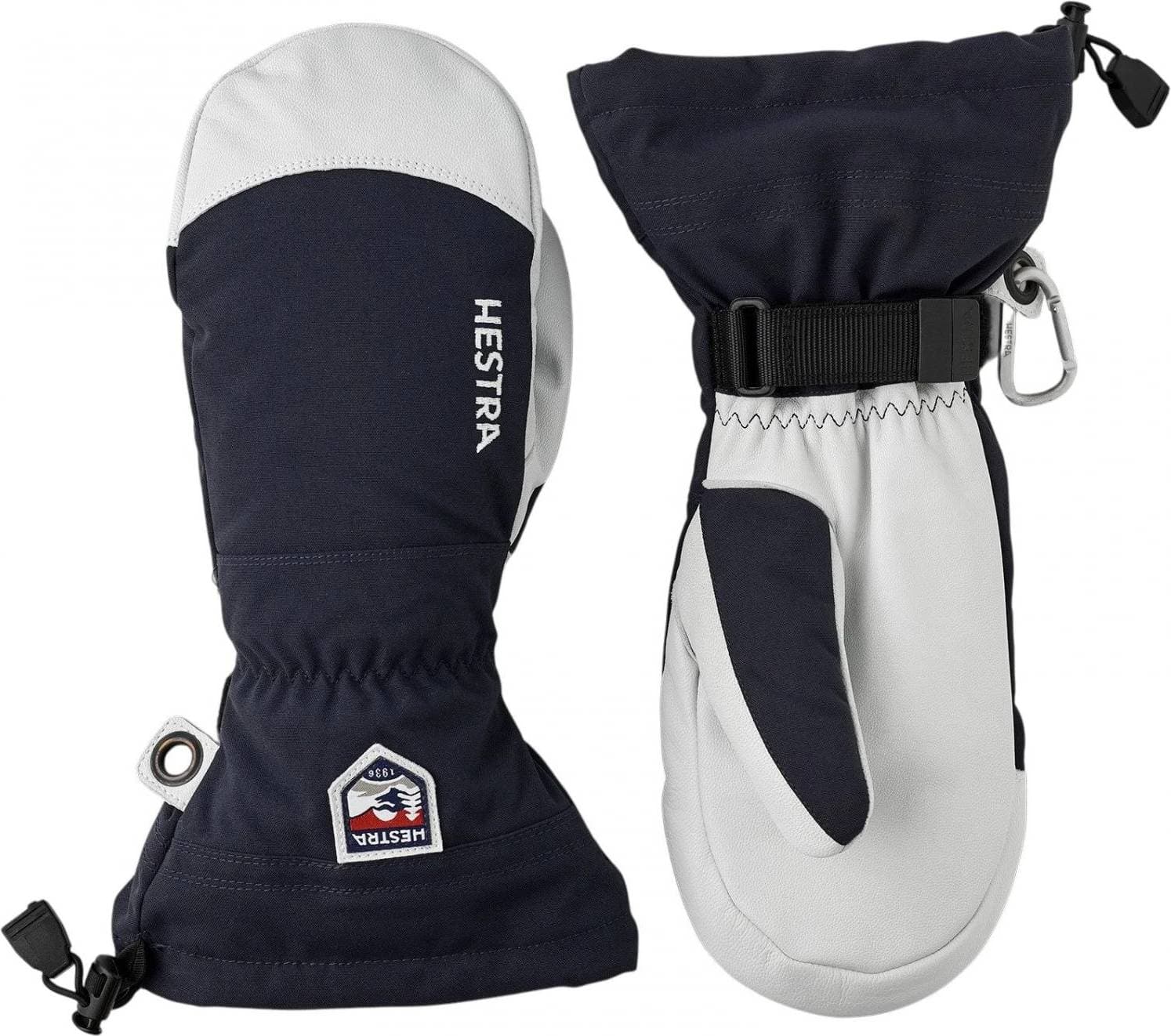 Hestra Army Leather Heli Ski Mitt - Navy