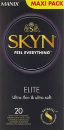 Skyn Manix Elite: Kondomer, 20-pack