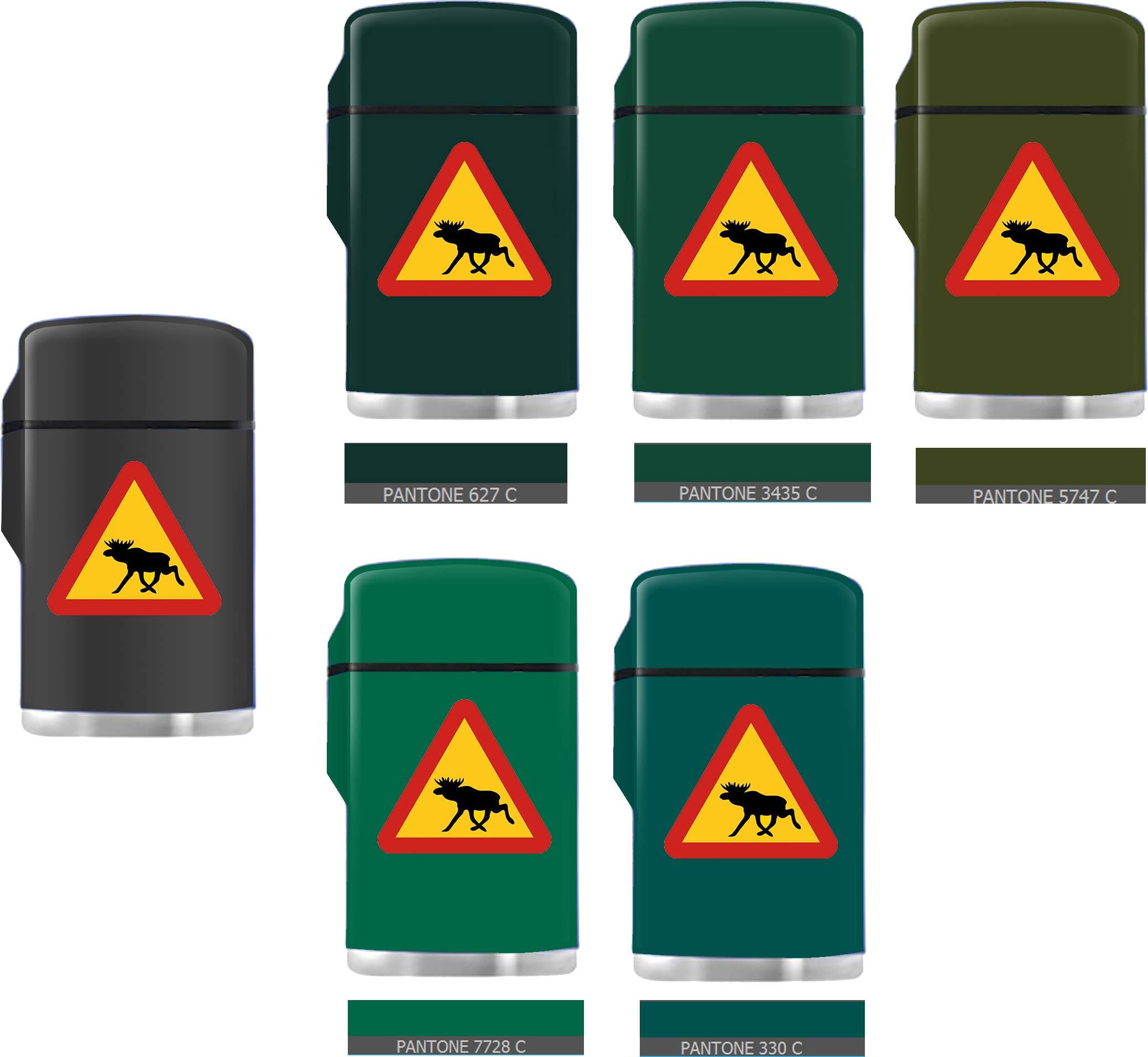 Briv Storm Lighter Zengaz MaxiJet Moose Motif