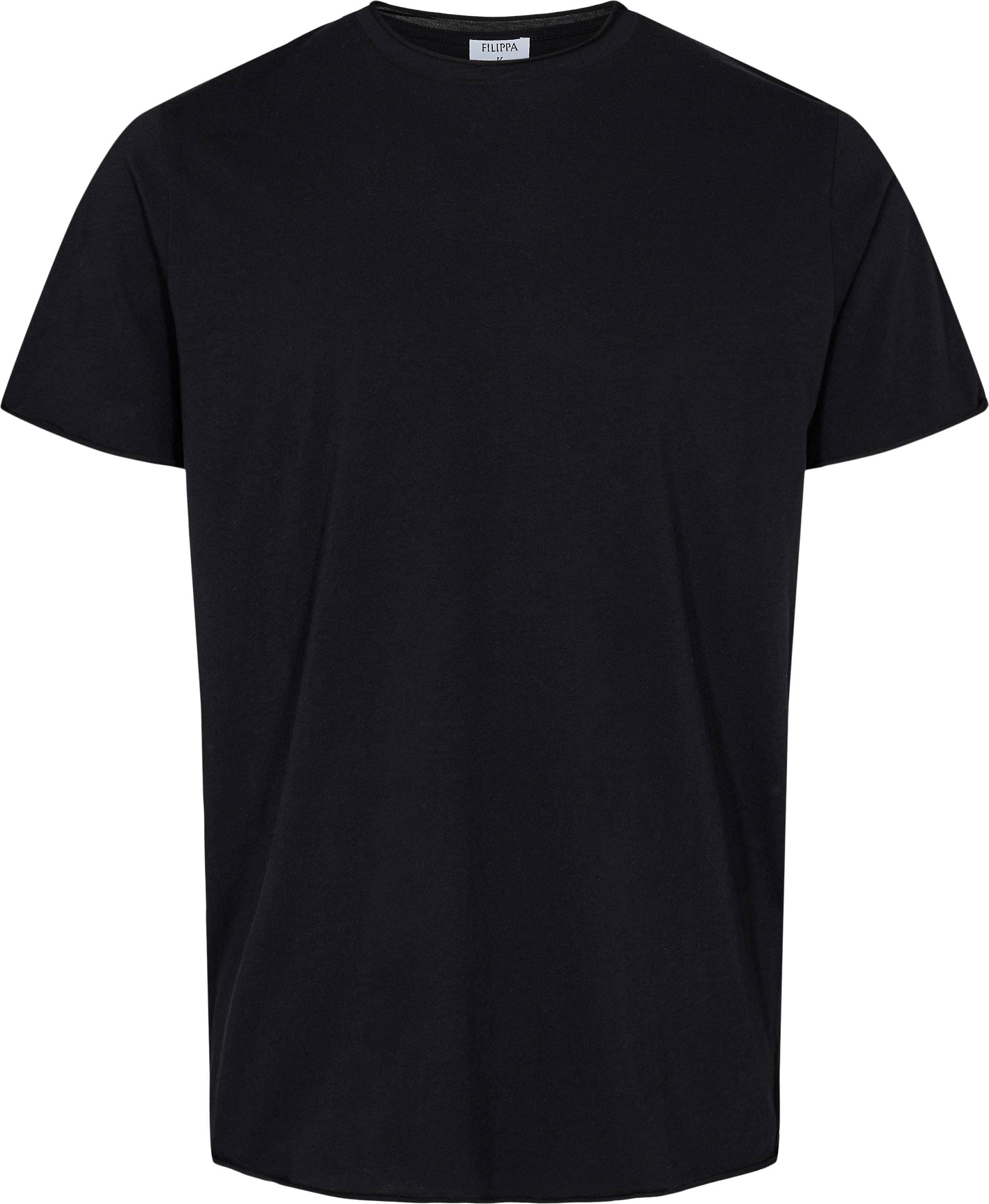 Filippa K T-shirt roll neck tee black
