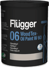 Flügger 06 Wood Tex Träfärg White 0.7L