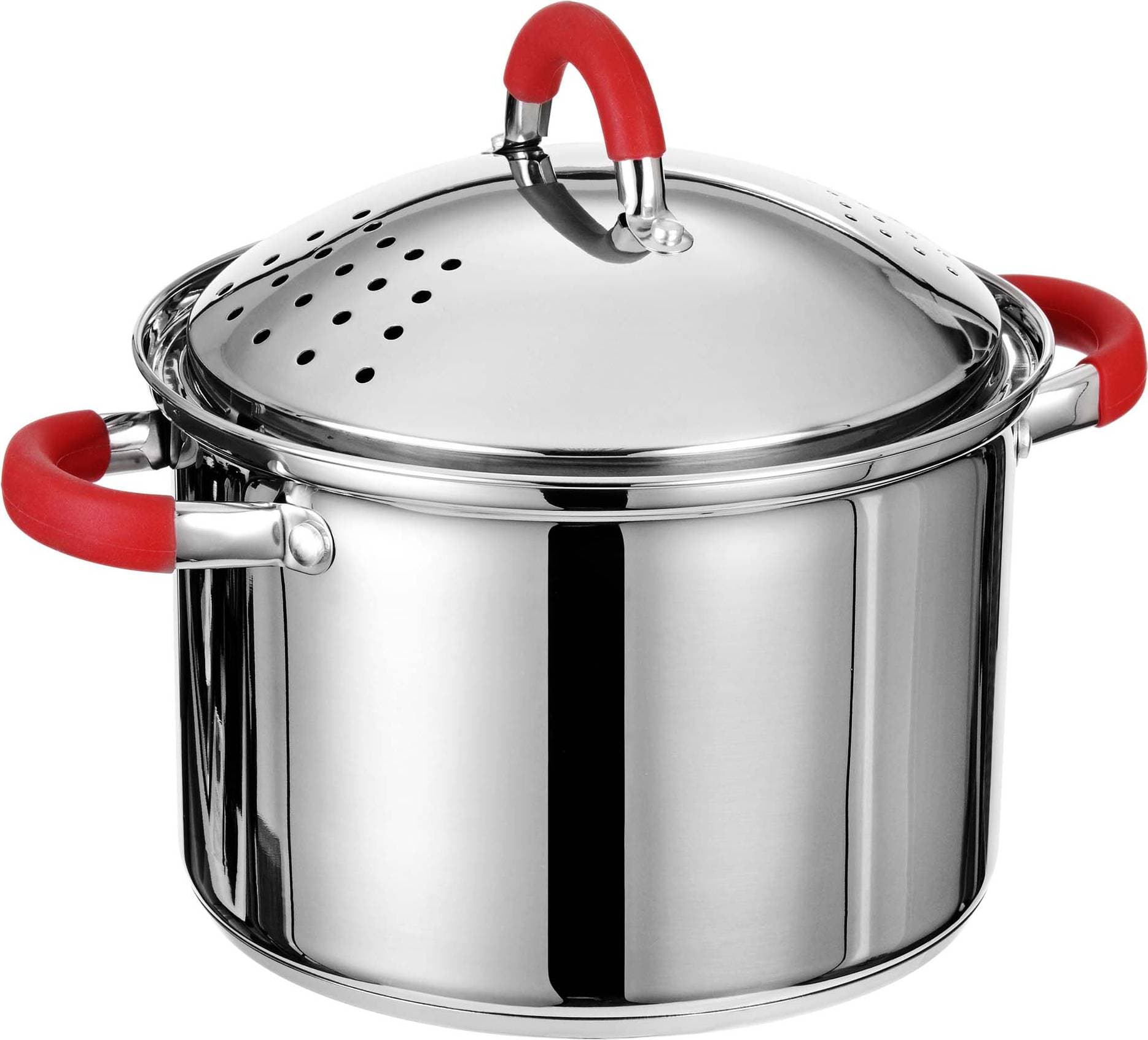 Gräwe Nudelkruka Rostfritt Stål 22 cm med lock