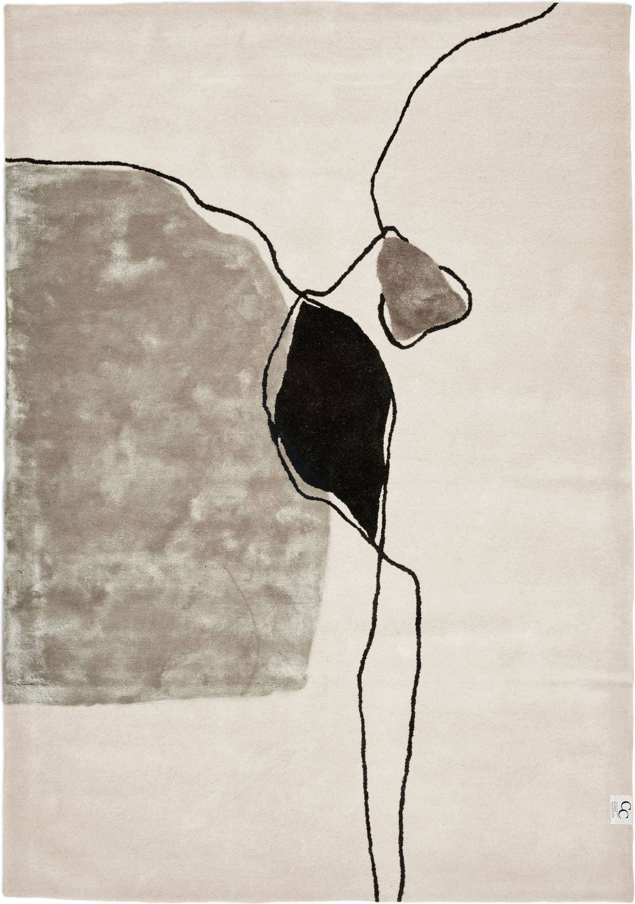 Classic Collection Abstract Beige 170x230cm