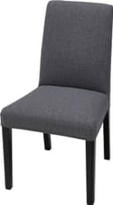 IKEA BERGMUND Stolsöverdrag Grå (22x18cm)