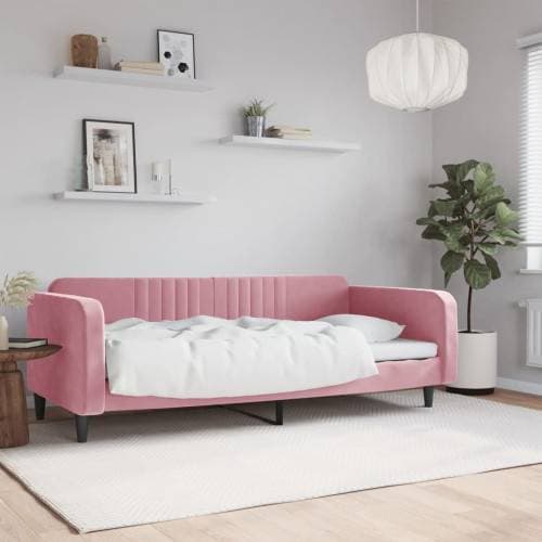 vidaXL Dagbädd rosa Soffa