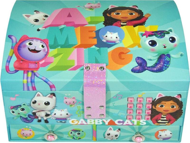 Kids licensing Gabbys Dollhouse Secret Jewelry Box