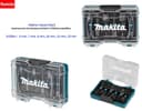 Makita Impact Black socket bit set 6 deler Hylsa