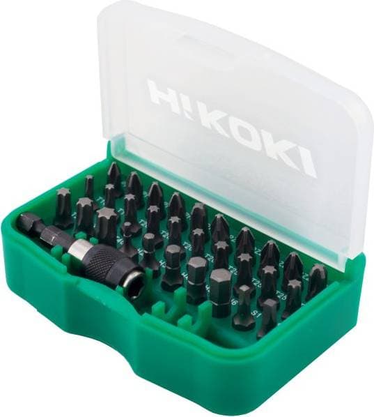 Hikoki Bitssats 31 delar Hylsa