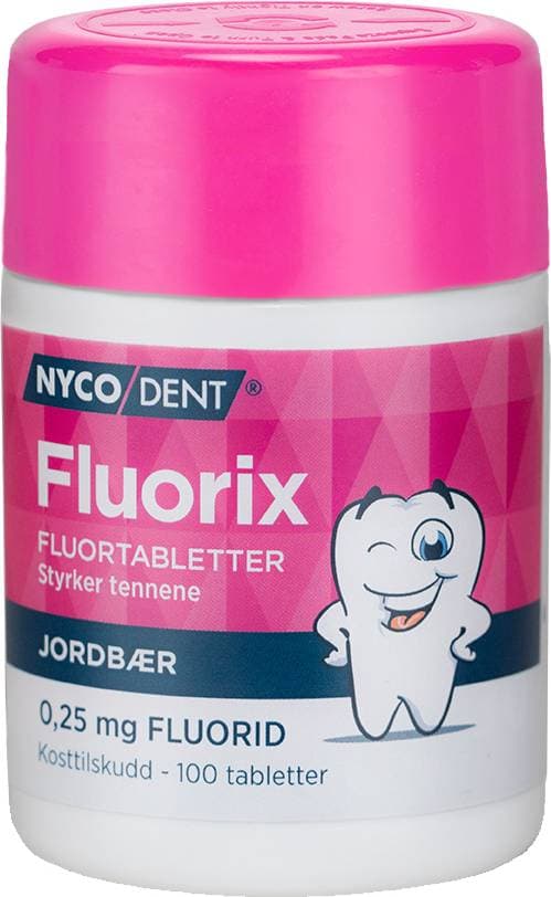Nycodent Fluorix 0.25 mg 100 Tablets