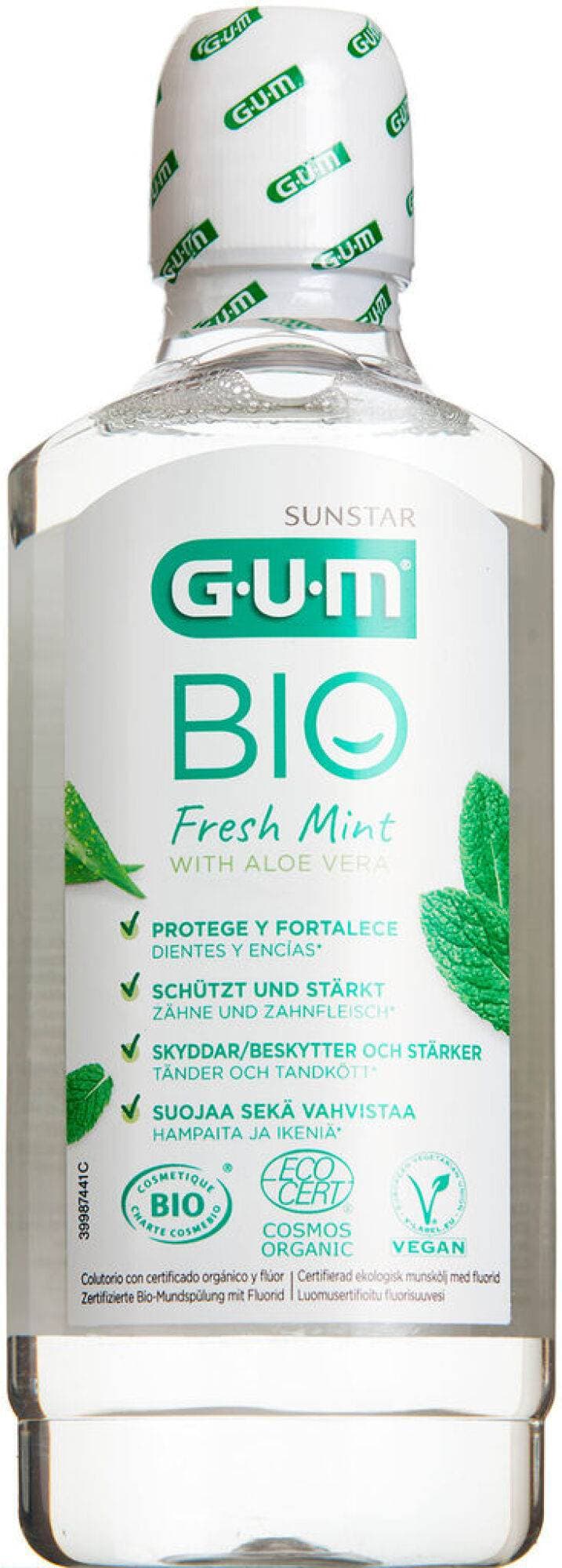 GUM Naturligt Munvatten Bio Vegan 500 ml