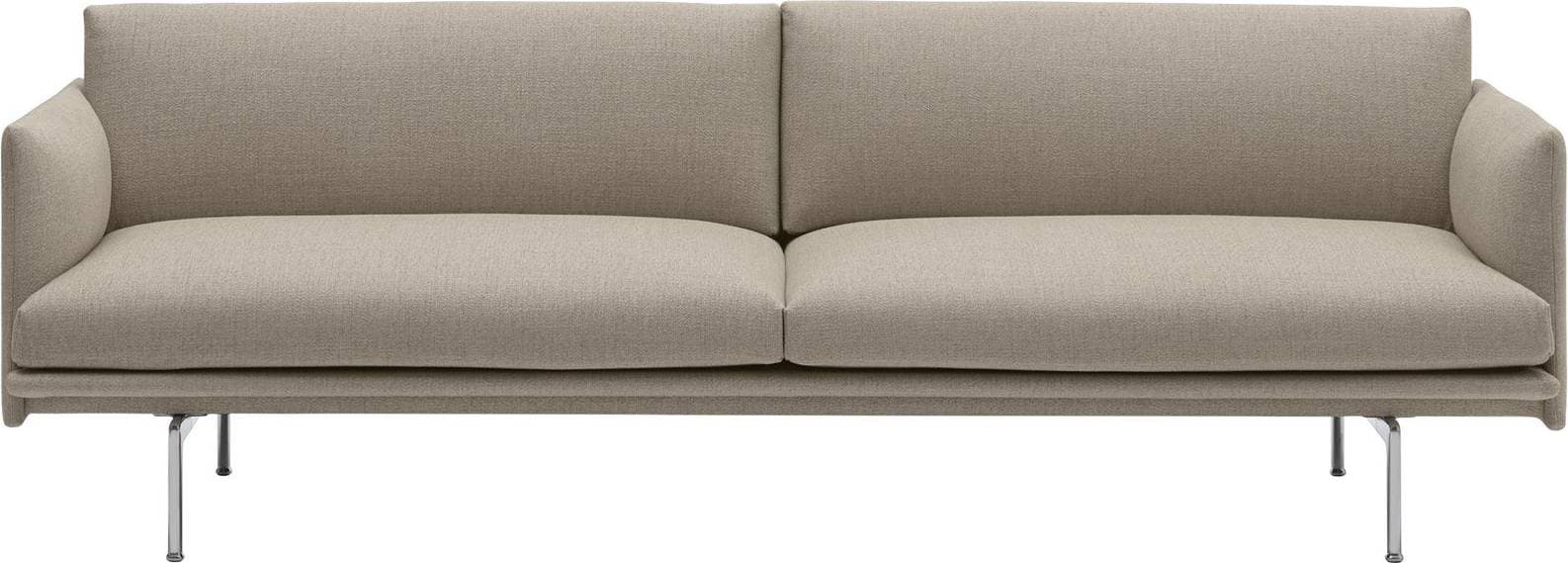Muuto Outline Soffa 220cm 3-sits