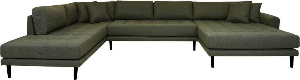 House Nordic Lido U-Sofa Soffa 370cm 6-sits