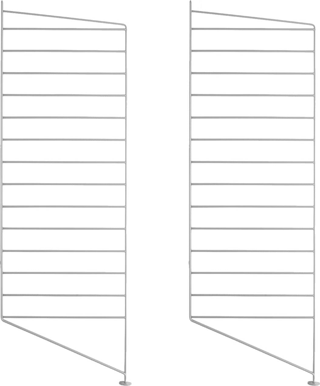 String Gable Floor White Hyllsystem 2st