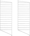 String Gable Floor White Hyllsystem 2st