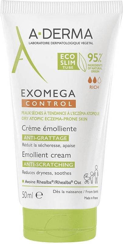 A-Derma Exomega Control Moisturising Cream 50ml