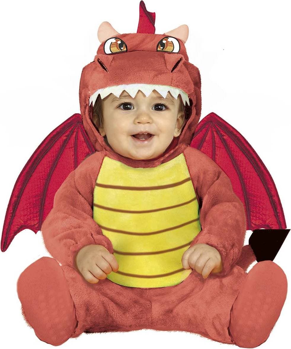Fiestas Guirca Dragon Orange Baby Fancy Dress