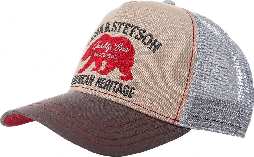 Stetson JBS-Bear Trucker Cap - Beige