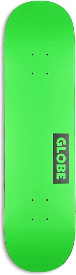 Globe Goodstock Neon Green Skateboard Deck 8.0