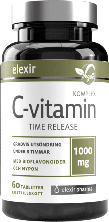 Elexir Pharma C-vitamin Time Release 1000 mg 60 st