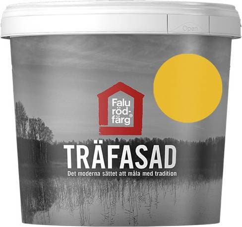 Falu Rödfärg TRÄFASAD OCKRA Träfasadsfärg 1L