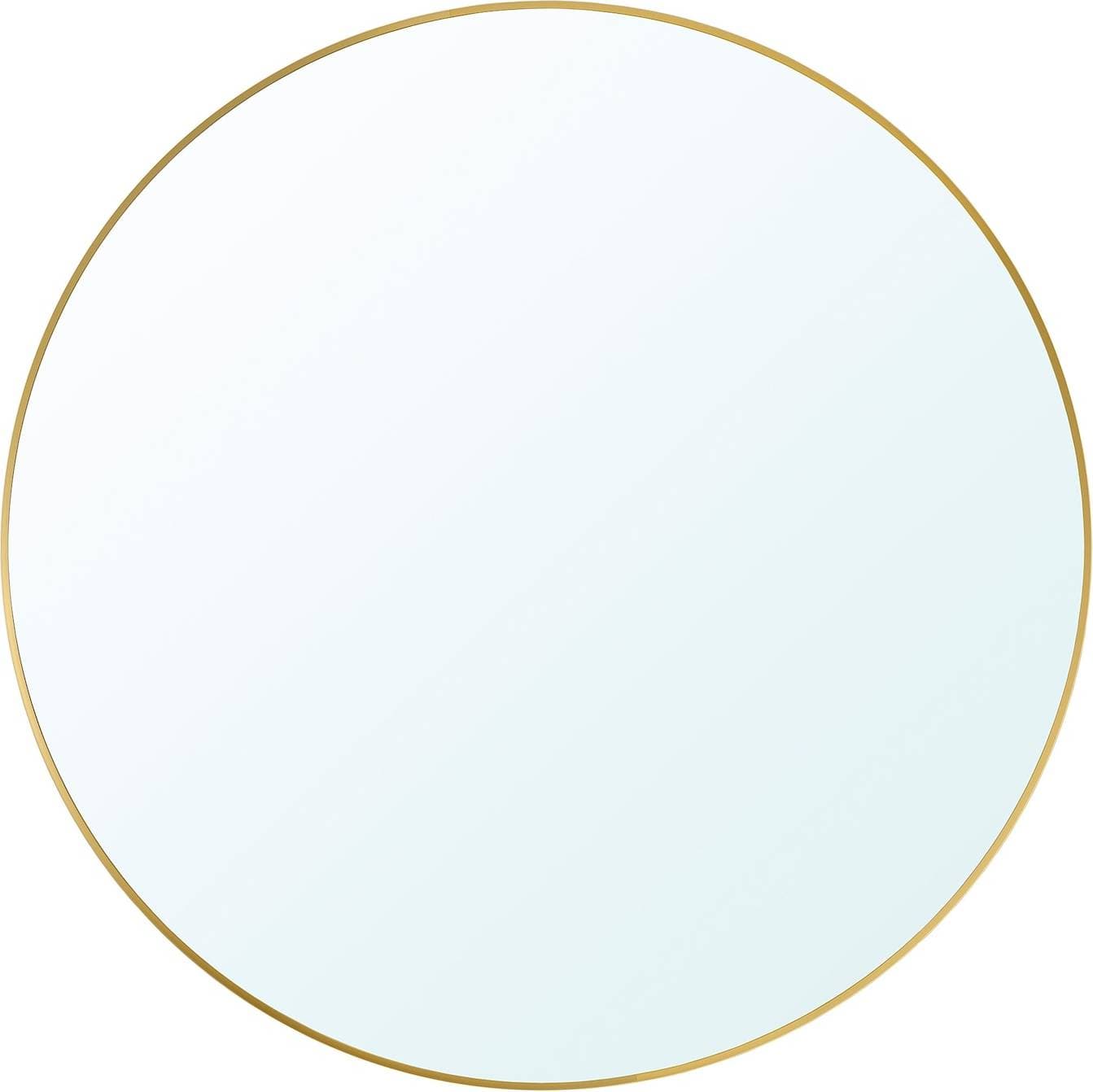 IKEA Lindbyn Gold Väggspegel 80cm
