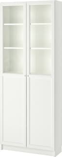 IKEA BILLY/OXBERG White Bokhylla 202cm