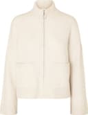 Selected Sia Ras Wool Blend Cardigan - Birch