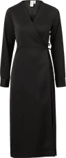 Y.A.S Yaspella Wrap Dress - Black