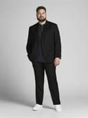 Jack & Jones Plus Slim Fit Kostym Svart