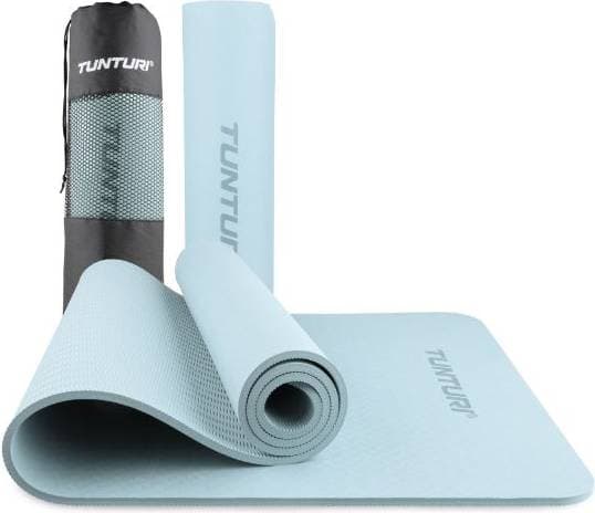 Tunturi Yogamatta '8MM' Ljusblå