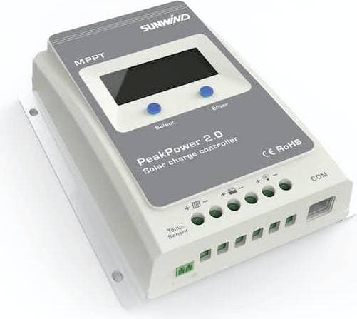 Sunwind PeakPower 2.0 MPPT 30A Solcellsregulator