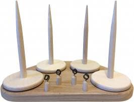 Garnhållare Trä till 4 Garner 25 cm