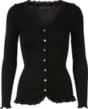 Rosemunde Vintage Lace Cardigan - Black
