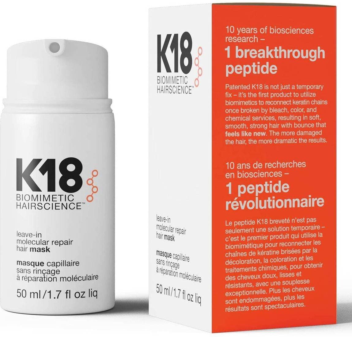 K18 Leave-in Molecular Repair Hair Mask 150ml
