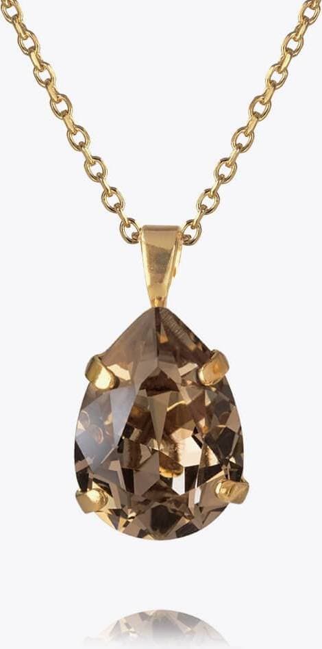 Caroline Svedbom Mini Drop halsband greige