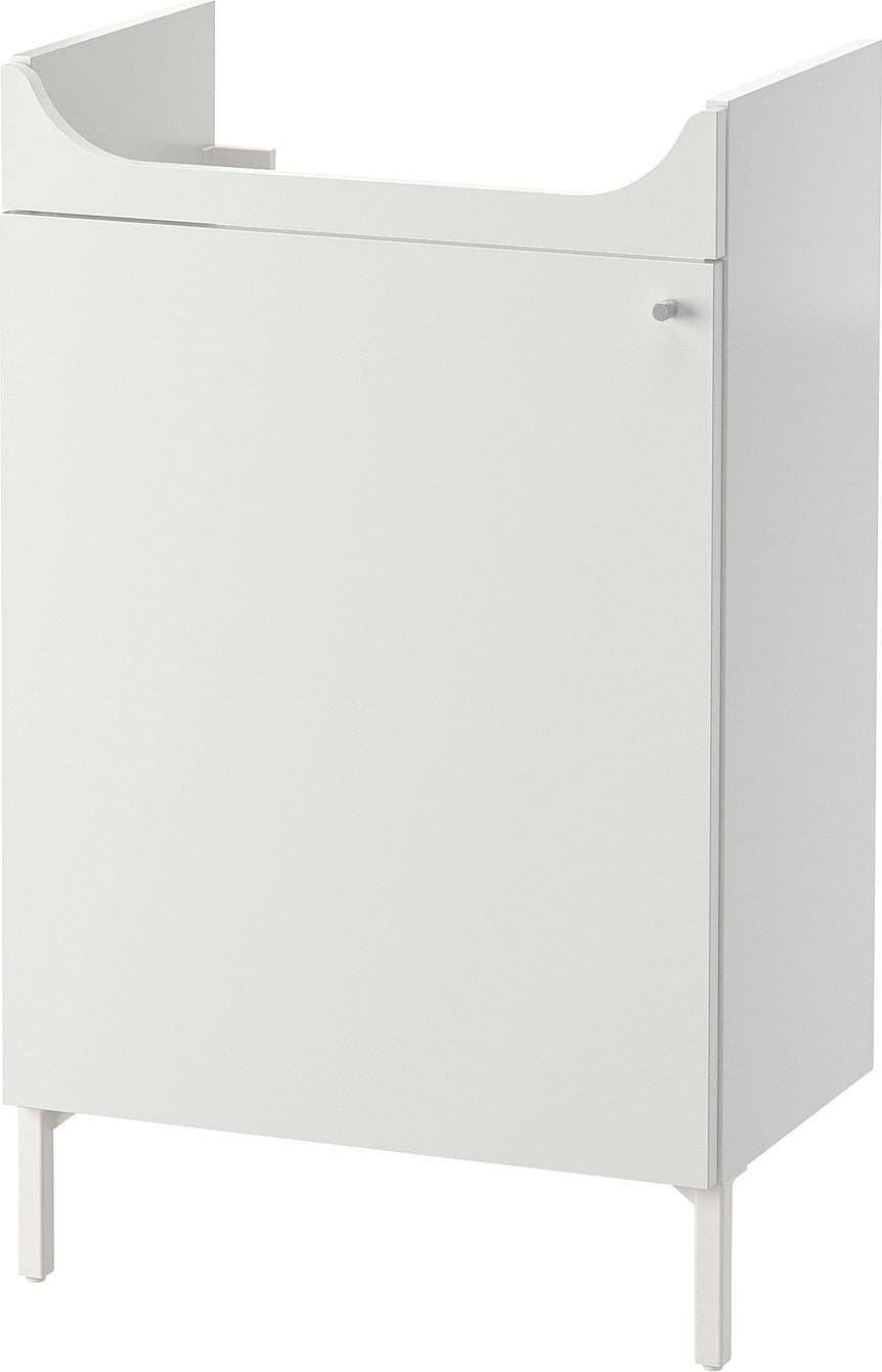 IKEA NYSJÖN Tvättställsskåp, vit, 50x83