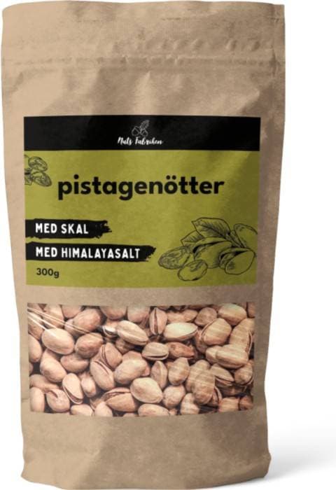 Nuts Fabriken Pistagenötter med 300g 1pack