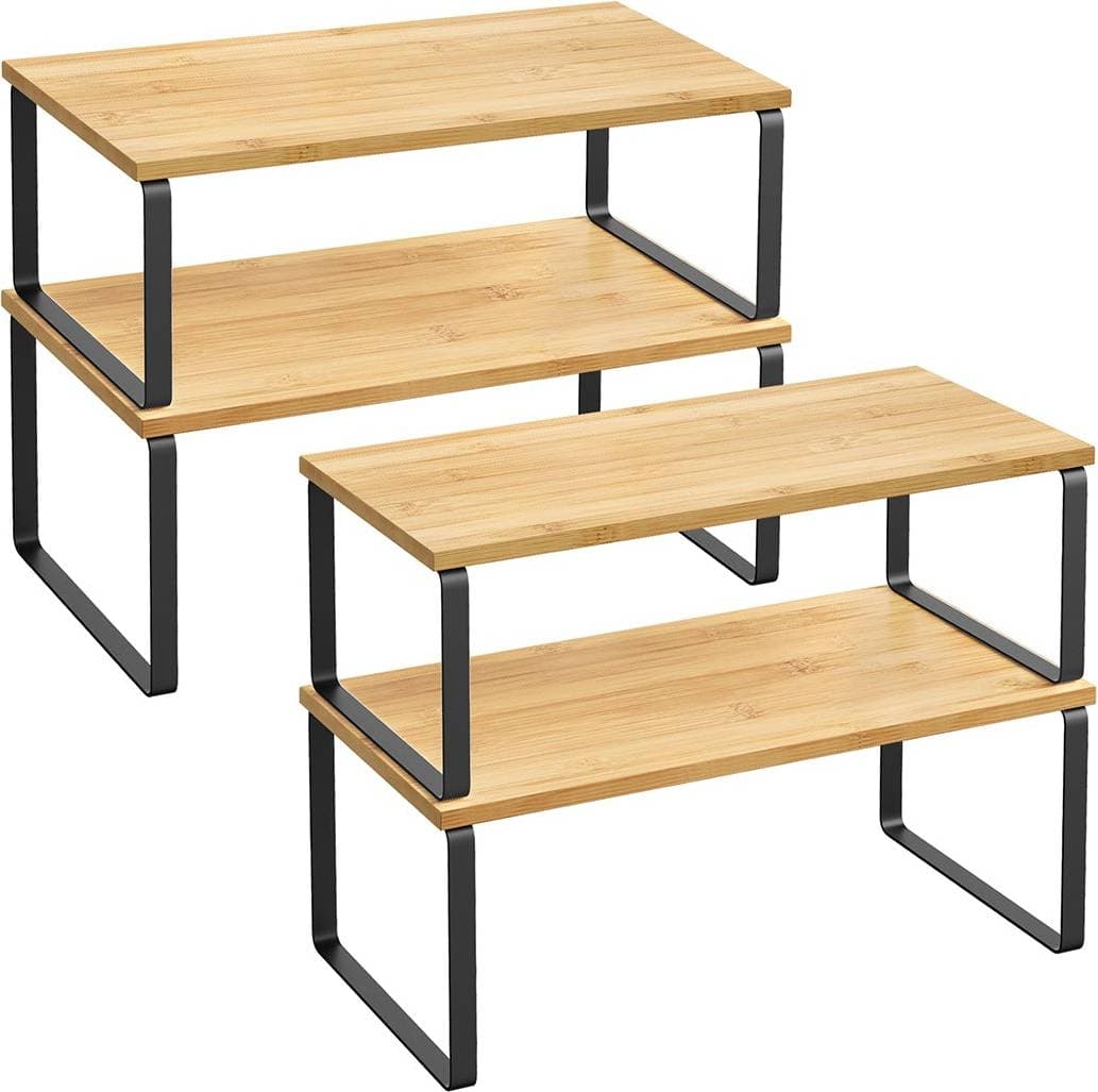 Songmics Kryddställ Set Med 2 Hyllorganisatörer