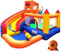 Ballsea Stor hoppborg med fläkt, 320 x 280 x 232 cm