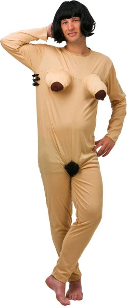 Hisab Joker Naken Kvinna Maskeraddräkt