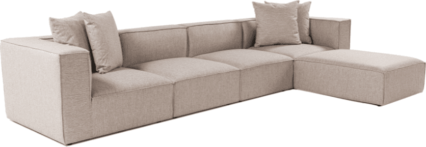 Homitis Gregor Med Divan 4-Sits Soffa 3-sits