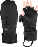 Heat Experience Heated Pullover Mittens - Black