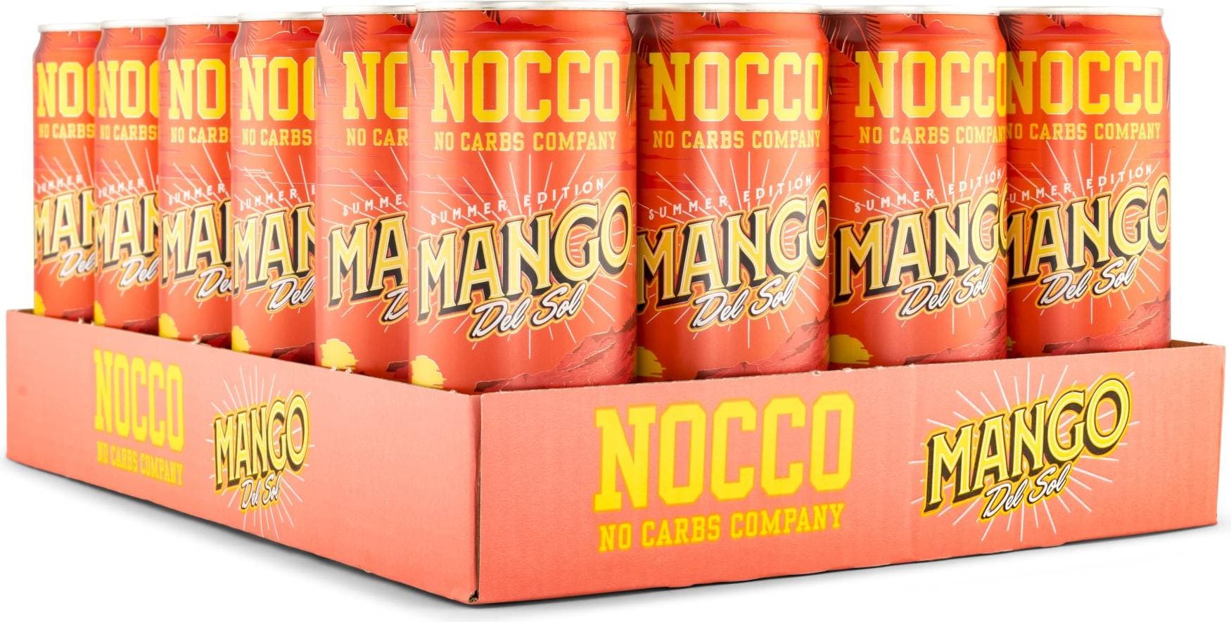 Nocco BCCA Mango Del Sol 330ml 24 st