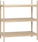 Hübsch Library Small Natural Bokhylla 90cm