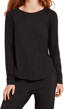 Boody Goodnight Raglan Sleep Top - Black