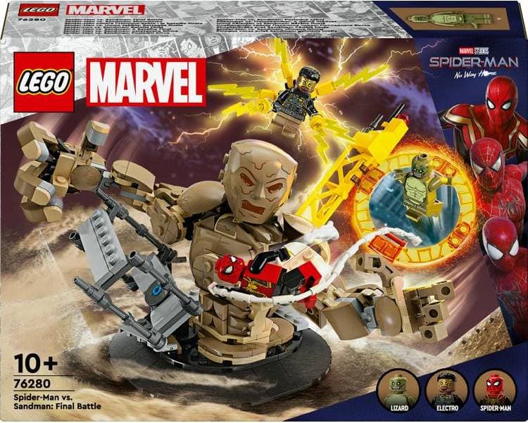 LEGO Marvel Spider Man vs Sandman Final Battle 76280