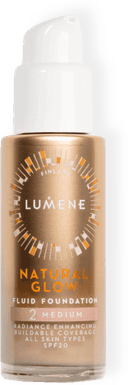 Lumene Natural Glow Fluid Foundation SPF20 #2 Medium